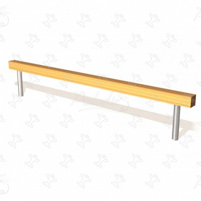 Balancierbalken J10 spielgeräte kletter- und balancierspielgeräte parcours bild 3d