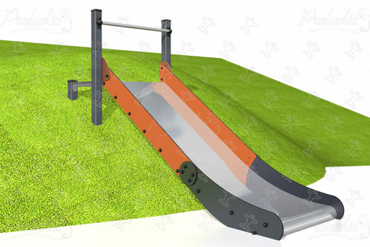 Breite Hangrutsche J1110 spielgeräte spielgeräte-klassiker rutschen bild 3d