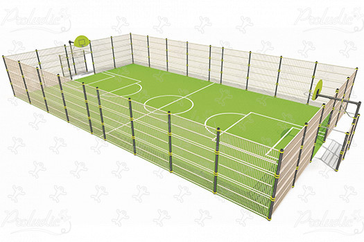 Multisportanlage J22208 sport und fitness acti’fun multisport-anlagen bild 3d