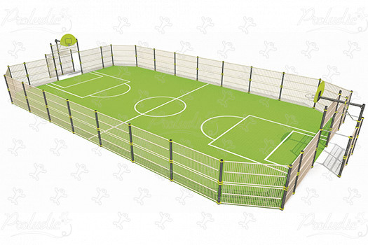 Multisportanlage J22210 sport und fitness acti’fun multisport-anlagen bild 3d