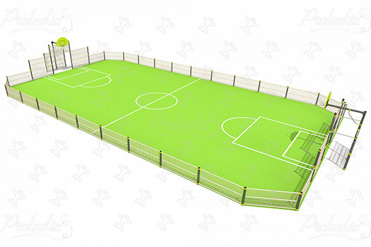 Multisportanlage J22215 sport und fitness acti’fun multisport-anlagen bild 3d