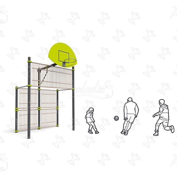 Kleines Multisport-Tor J22218 sport und fitness acti’fun multisport-anlagen bild 3d