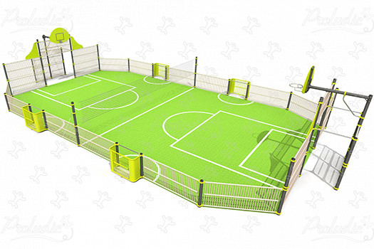 Multisportanlage J22222 sport und fitness acti’fun multisport-anlagen bild 3d
