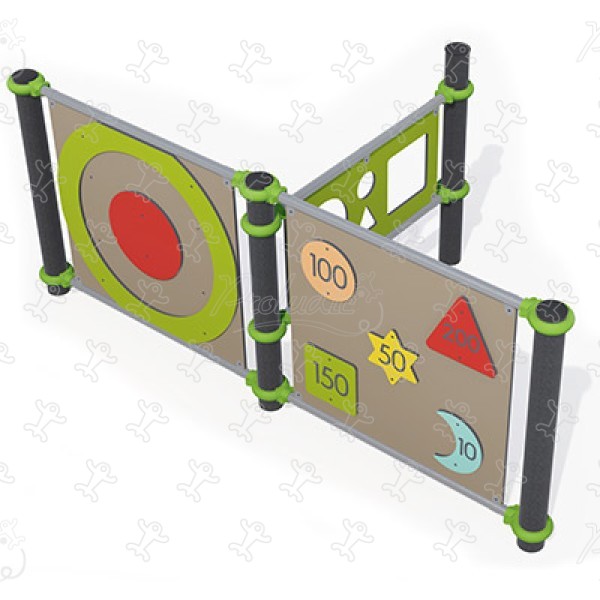 Trainingswand J22228® sport und fitness acti’fun multisport-anlagen bild 3d