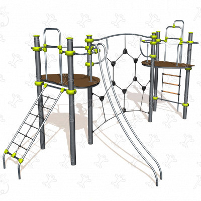 J2575-M spielgeräte kombinationsspielanlagen ixo bild 3d