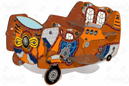 Flugzeug J2612-GF spielgeräte grafic games thema metropolis bild 3d