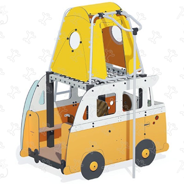 Surfer-Van J2627® spielgeräte themenspielgeräte abenteuerland bild 3d