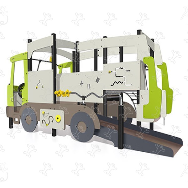 LKW Recycling J2684 spielgeräte themenspielgeräte city bild 3d