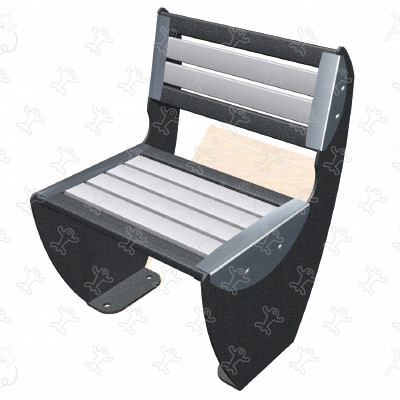 Sessel J2872 stadtmöblierung aussenmöbel, zubehör & accessoires außenmöbel (bänke, abfalleimer, schutzhütten) bild 3d