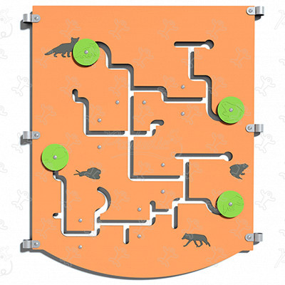 Spielboard Tiere J3401 spielgeräte didaktische und sensorische spielgeräte spielboards & musik- und klangspielgeräte bild 3d
