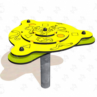 Spieltisch Tierpuzzle J3403 spielgeräte didaktische und sensorische spielgeräte spielboards & musik- und klangspielgeräte bild 3d