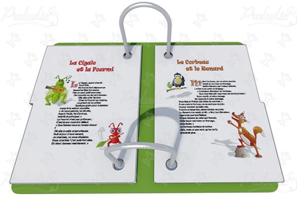 Offenes Buch J3439® spielgeräte didaktische und sensorische spielgeräte spielboards & musik- und klangspielgeräte bild 3d