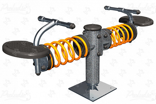 Rota-Twin J3603 spielgeräte bewegungsspielgeräte federspielgeräte bild 3d