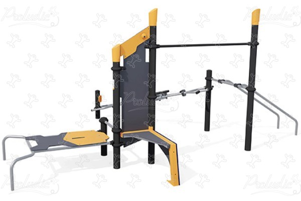 Fitnessstation für Ganzkörpertraining J37106® sport und fitness acti’fun acti’fit bild 3d