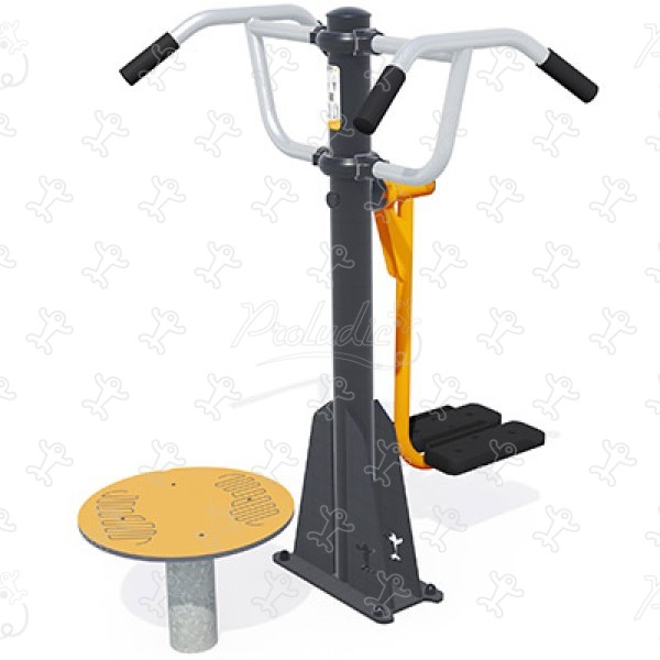 Misch-Pendelstation - Pendel mit Rumpfdrehplatte J37224® sport und fitness acti’fun acti’fit bild 3d