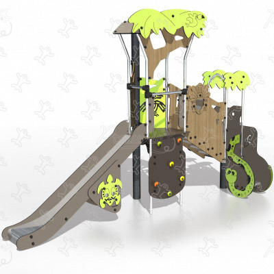 J38501 spielgeräte kombinationsspielanlagen abenteuerland bild 3d