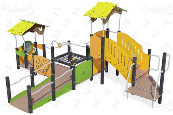 J38554® spielgeräte kombinationsspielanlagen abenteuerland bild 3d