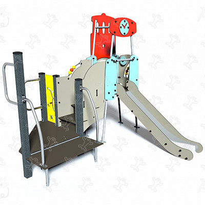 inklusive Spielkombination Uhrenturm J4020 spielgeräte themenspielgeräte city bild 3d