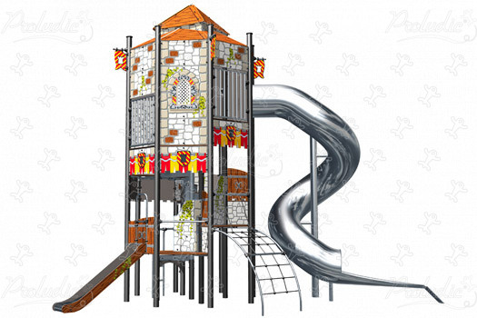 Städte Ritterburg J4701-GM spielgeräte grafic games thema mittelalter bild 3d