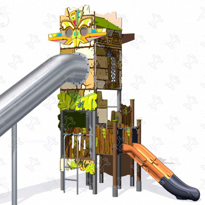 Quadratischer Turm J47200-GA spielgeräte grafic games thema amazon bild 3d