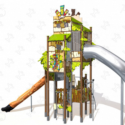 Kreuzturm J47201-GA spielgeräte grafic games thema amazon bild 3d