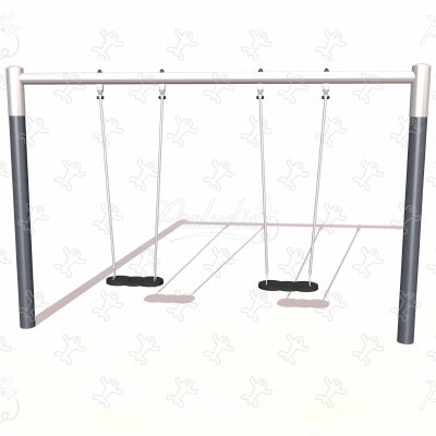 2 flachsitz J477 spielgeräte spielgeräte-klassiker schaukeln bild 3d