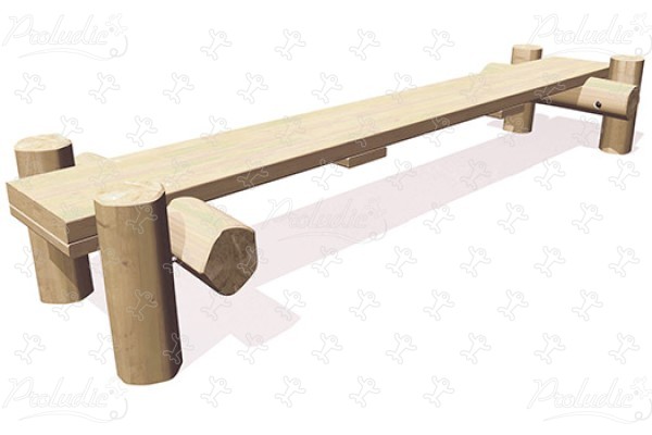 Brücke J4906 spielgeräte kletter- und balancierspielgeräte parcours bild 3d