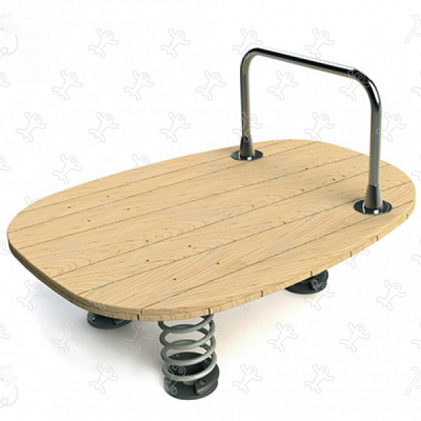 Plattformwippe J49105® spielgeräte bewegungsspielgeräte federspielgeräte bild 3d