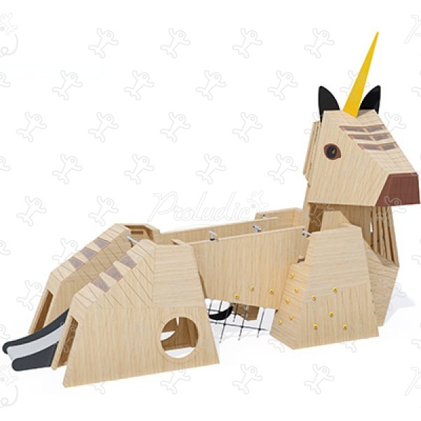 Einhorn J49176® spielgeräte spielgeräte aus nachhaltigem naturholz tiere bild 3d