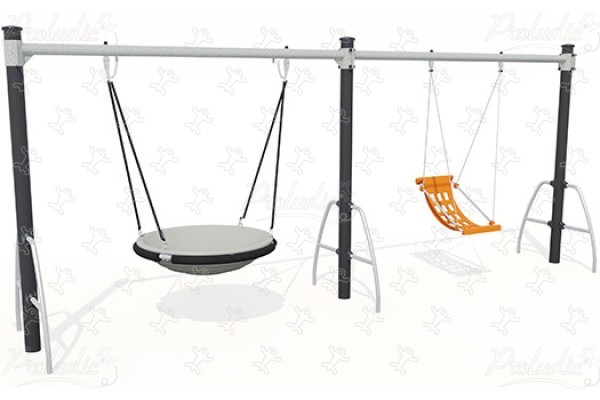 Nestschaukel, 1 inklusivsitz J492-G® spielgeräte spielgeräte-klassiker schaukeln bild 3d