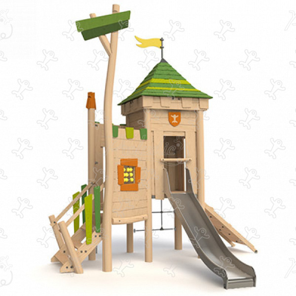 Bergfried J49203® spielgeräte kombinationsspielanlagen kombinationsspielanlagen bild 3d