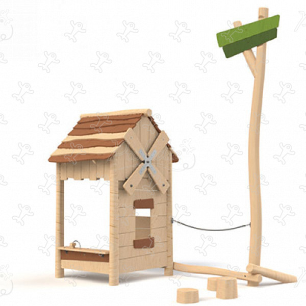 Windmühle J49407® spielgeräte kombinationsspielanlagen kombinationsspielanlagen bild 3d