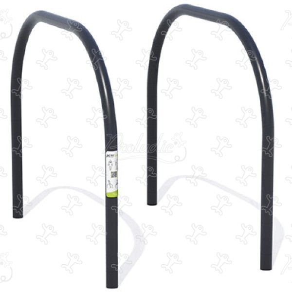 Hohe Parallettes J52151 sport und fitness acti’fun acti’street bild 3d