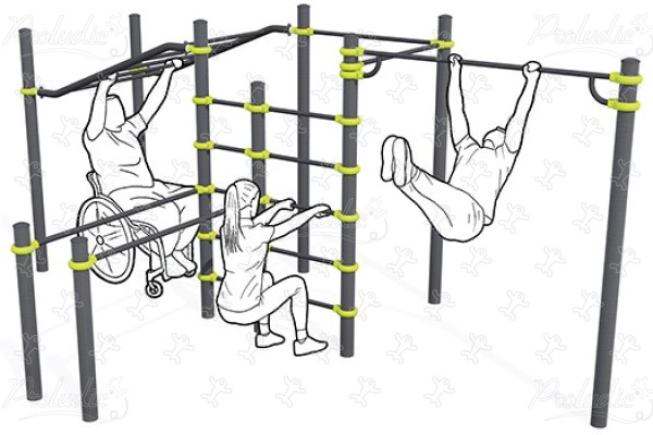 Kompakte Kombination J5216® sport und fitness acti’fun acti’street bild 3d