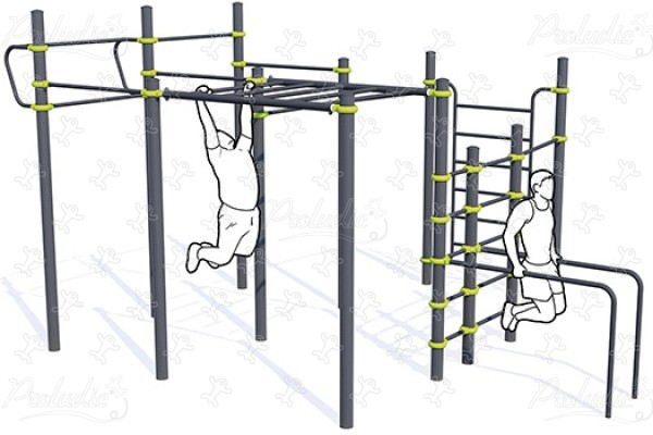 Kombination für Fortgeschrittene J5217® sport und fitness acti’fun acti’street bild 3d
