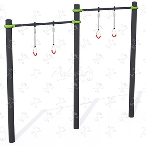 Ringe-Kombination in zwei Höhen J5235® sport und fitness acti’fun acti’street bild 3d