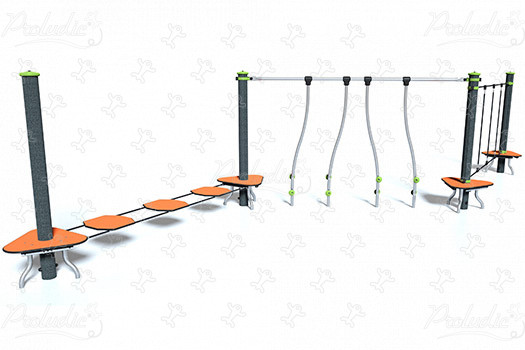 J5407-M spielgeräte kletter- und balancierspielgeräte parcours bild 3d