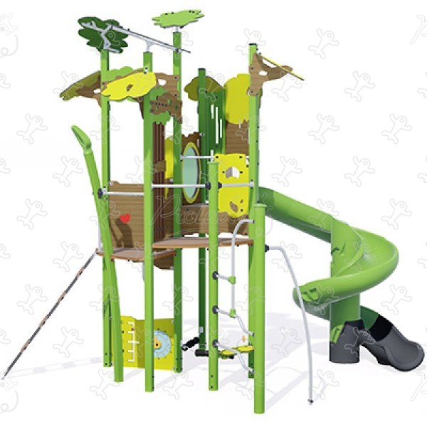 Ka’Yop Spirale J56005® spielgeräte kombinationsspielanlagen kanopé bild 3d