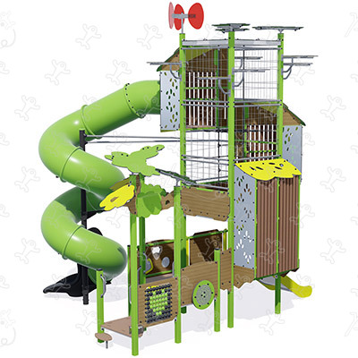 J56010® spielgeräte kombinationsspielanlagen kanopé bild 3d