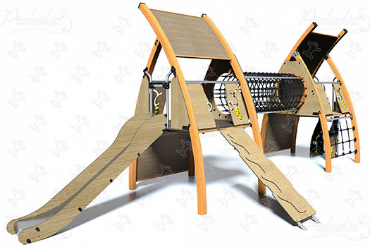 J5605-C® spielgeräte kombinationsspielanlagen kanopé bild 3d