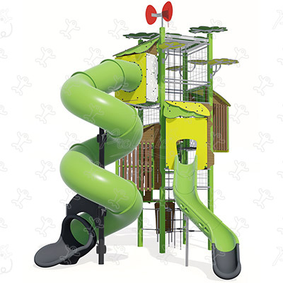 Turm J56100 spielgeräte kombinationsspielanlagen kanopé bild 3d