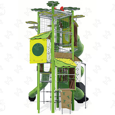 Turm J56100 spielgeräte kombinationsspielanlagen kanopé bild 3d