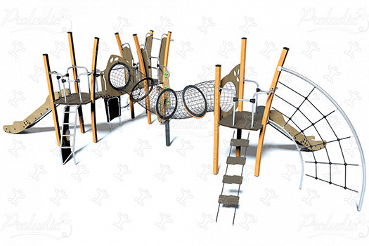 J5611-C® spielgeräte kombinationsspielanlagen kanopé bild 3d