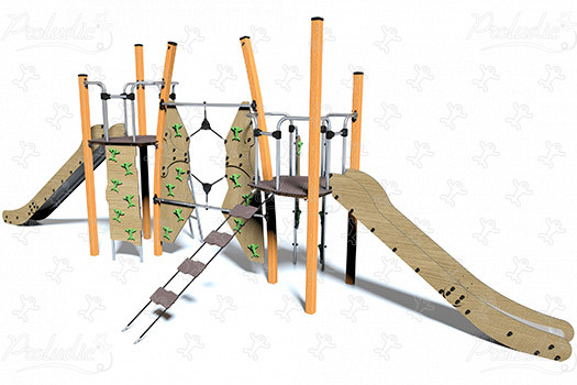 J5614-C® spielgeräte kombinationsspielanlagen kanopé bild 3d