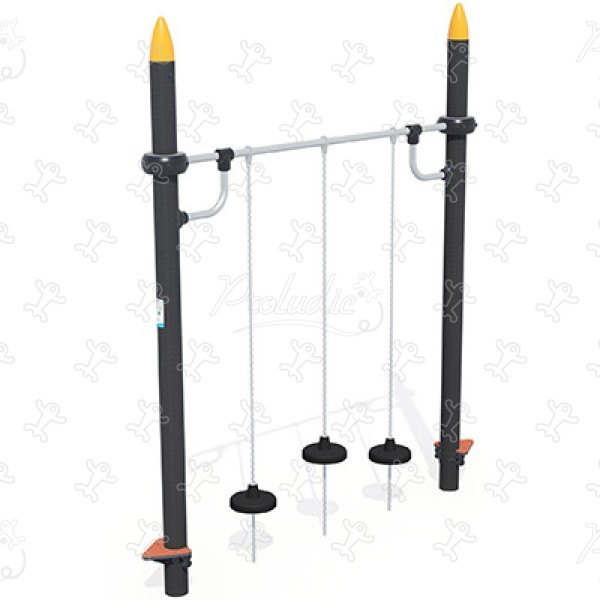 Hängestufen J5917® spielgeräte acti’fun acti’ninja bild 3d