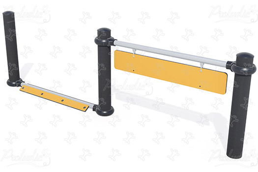 Inklusive Hürdenkombi J5932® spielgeräte acti’fun acti’ninja bild 3d