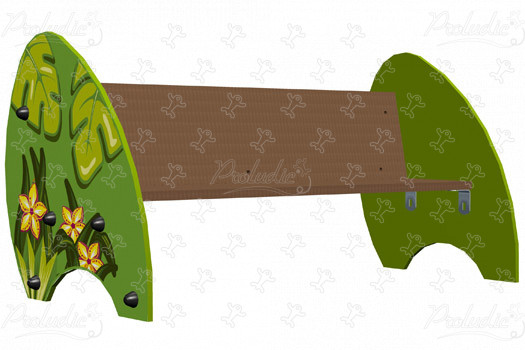 Kinderbank J608-GA spielgeräte grafic games thema amazon bild 3d