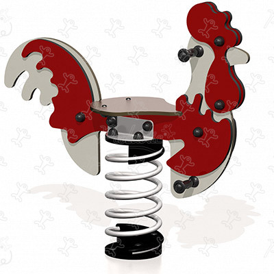 Hahn J802 spielgeräte bewegungsspielgeräte federspielgeräte bild 3d