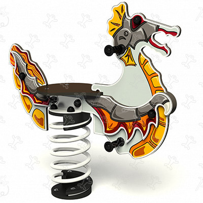 Drache J817-GM spielgeräte grafic games thema mittelalter bild 3d