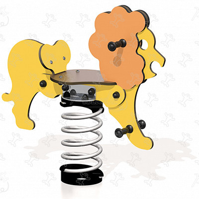 Léo J818 spielgeräte bewegungsspielgeräte federspielgeräte bild 3d